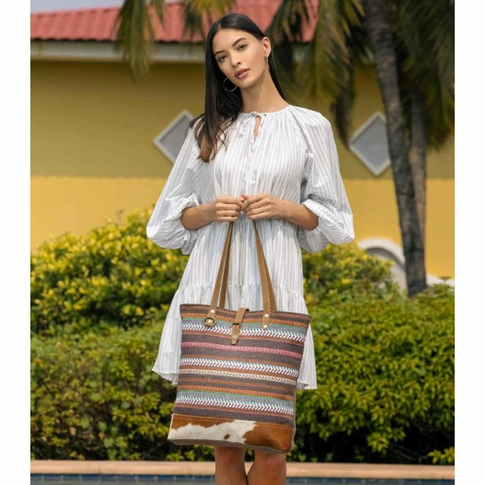 Myra Bag ENLACED TOTE BAG Bags