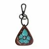 Myra Bag TURQUOISE FLOWER KEYCHAIN Accessories