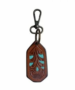 Myra Bag TURQUOISE PETAL KEYCHAIN Accessories