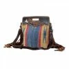 Myra Bag BLUE STREAM HAND-TOOLED BAG