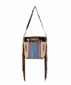 Myra Bag BLUE STREAM HAND-TOOLED BAG
