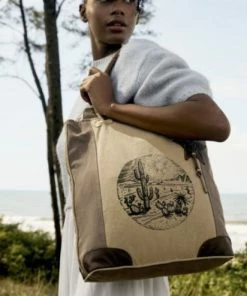 Myra Bag Sepia Aster Tote Bag