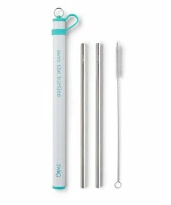 Swig Life Double Stainless Steel Straws - 5 Colors