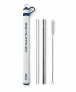 Swig Life Double Stainless Steel Straws - 5 Colors