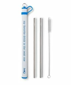 Swig Life Double Stainless Steel Straws - 5 Colors
