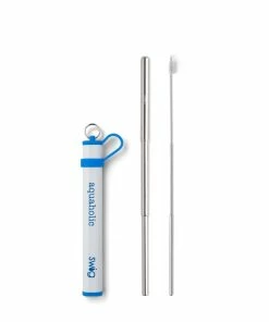 Swig Life Decor Telescopic Stainless Steel Straw Set -5 Colors