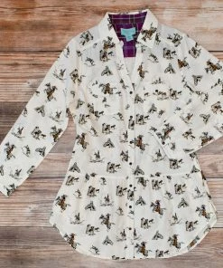 Tasha Polizzi Tunics Retro Cowboy Four Corners Tunic