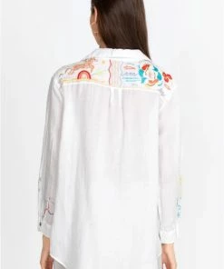 Johnny Was ZODIAC OVERSIZED SHIRT TUNIC Tunics