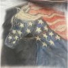 A Rare Bird T-Shirts Patriotic Mustang Distressed Shirt